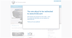 Desktop Screenshot of 3d3solutions.com